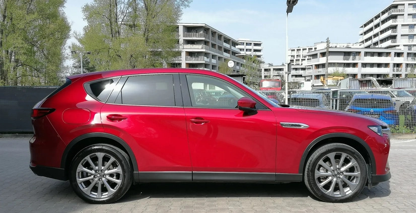 Mazda CX-60 cena 239900 przebieg: 9029, rok produkcji 2022 z Warszawa małe 497